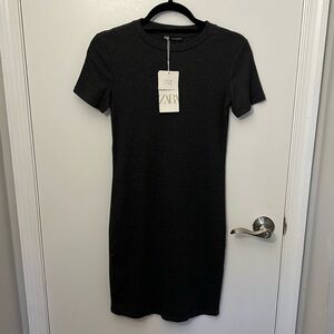 NWT Zara Fitted T-Shirt Dress